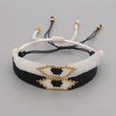 evil eye Miyuki beads handwoven ethnic style bracelet wholesale jewelry Nihaojewelrypicture13