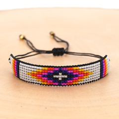 ethnischen Stil Miyuki Perlen handgemachtes breites Armband Großhandel Schmuck Nihaojewelry