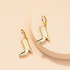 Großhandel neue trendige High Heel Stiefel Legierung Ohrringe Nihaojewelry