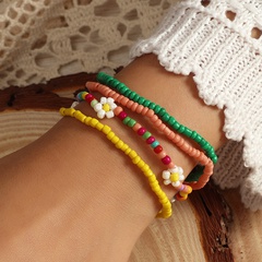 simple handmade rice beads 4-piece bracelet wholesale jewelry Nihaojewelry
