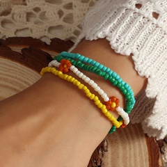 Fashion Color Rice Bead Bracelet 4-Piece Set wholesale jewelry Nihaojewelry