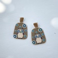 wholesale jewelry plate printing pattern acrylic earrings Nihaojewelrypicture32