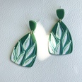 wholesale jewelry plate printing pattern acrylic earrings Nihaojewelrypicture21