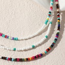 wholesale Bhmische handgetragene bunte Perlen mehrschichtige Halskette Nihaojewelrypicture10