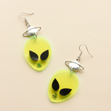 Acryl transparente Alien Ohrringe Großhandel Schmuck Nihaojewelry's discount tags