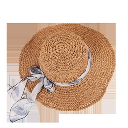 widebrimmed sunshade korean style straw hat wholesale Nihaojewelrypicture16