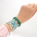 Weaving Daisy Pearl Miyuki Bead Multilayer Bracelet Set wholesale jewelry Nihaojewelrypicture7
