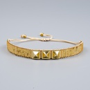 rivets Miyuki beads handwoven heart ethnic style multilayer bracelet wholesale jewelry Nihaojewelrypicture9