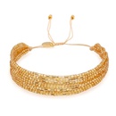 rivets Miyuki beads handwoven heart ethnic style multilayer bracelet wholesale jewelry Nihaojewelrypicture10