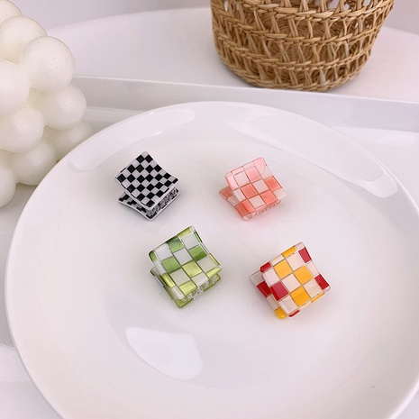 Checkerboard hair clip wholesale jewelry Nihaojewelry's discount tags