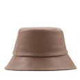 Leather Hat Womens Korean Style Japanese Style Trendy SunProof Basin Hat SunShade Fisherman Hat Casual Fashion Sun Buy Four Seasons Trendypicture16