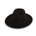 Black Hat Mens KoreanStyle Fashion Twist Belt Top Hat Wide Brim Sunshade SunShade AllMatch Japanese Fedora Hat Womenpicture12