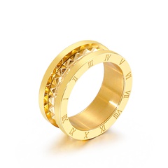 Römische Zahl einfacher Ring Großhandel Schmuck Nihaojewelry