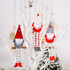 wholesale Weihnachten Rudolph hängende Beine Puppe Anhänger Dekoration Nihaojewelry