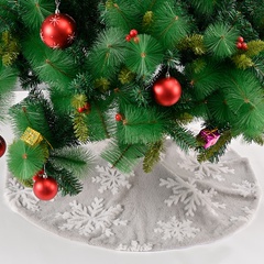 Großhandel Jacquard Schneeflocke Baum Rock Weihnachtsdekoration Nihaojewelry