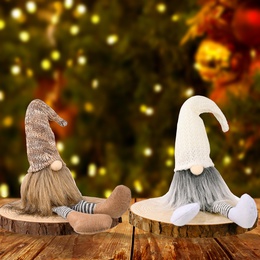 Grenz berschreitende neue Weihnachts dekorationen gesichtslose Puppen puppen hngende Bein dekorationen nordischer Wald alter Zwerg Rudolphpicture16