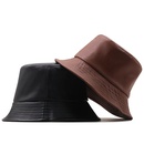 Leather Hat Womens Korean Style Japanese Style Trendy SunProof Basin Hat SunShade Fisherman Hat Casual Fashion Sun Buy Four Seasons Trendypicture10