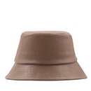Leather Hat Womens Korean Style Japanese Style Trendy SunProof Basin Hat SunShade Fisherman Hat Casual Fashion Sun Buy Four Seasons Trendypicture12