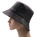 Leather Hat Womens Korean Style Japanese Style Trendy SunProof Basin Hat SunShade Fisherman Hat Casual Fashion Sun Buy Four Seasons Trendypicture14