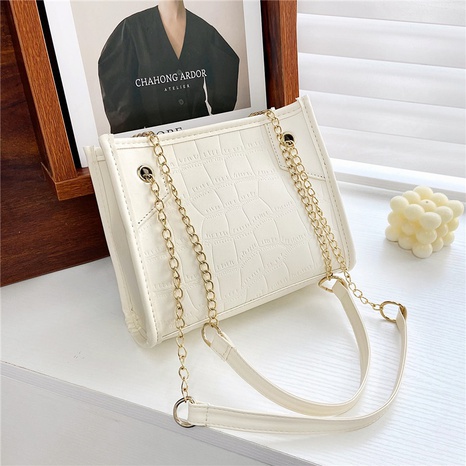 fashion square new large-capacity chain shoulder messenger bag wholesale nihaojewelry's discount tags
