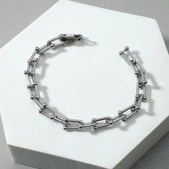 wholesale U-shaped horseshoe alloy bracelet Nihaojewelry