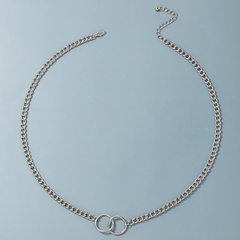 wholesale jewelry punk style thick chain necklace nihaojewelry