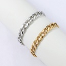 Nihaojewelry hiphop style stainless steel thick chain bracelet Wholesale jewelrypicture8