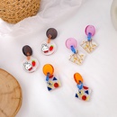 Wholesale Jewelry Fashion Color Transparent Acrylic Animal Fruit Earrings Nihaojewelrypicture15