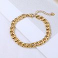 Nihaojewelry hiphop style stainless steel thick chain bracelet Wholesale jewelrypicture13