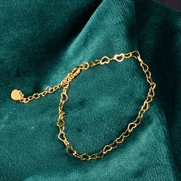 Nihaojewelry Cute Hollow Heart Shape Stitching Bracelet Wholesale Jewelrypicture11
