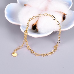 Nihaojewelry Cute Hollow Heart Shape Stitching Bracelet Wholesale Jewelrypicture13