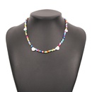 Grohandel Schmuck bhmischen kollidierenden Farbe Reis Perlen Herz Halskette Nihaojewelrypicture13