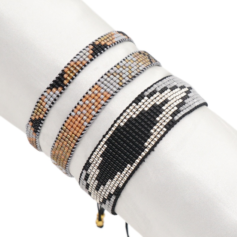 Nihaojewelry ethnischen Stil Miyuki Perlen gewebt Teufelsauge Armband Set Grohandel Schmuck