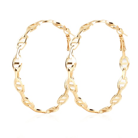 wholesale jewelry retro alloy geometric earrings hoop Nihaojewelry's discount tags