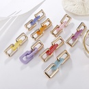 Nihaojewelry jewelry wholesale retro color matching long chain pendant earringspicture10