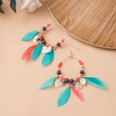 nihaojewelry bohemian ethnic style feather tassel earrings wholesale jewelrypicture9