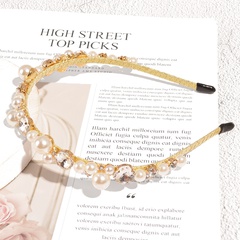 wholesale jewelry baroque pearl thin headband Nihaojewelry