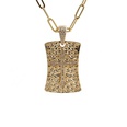 Nihaojewelry fashion zircon cross pendant necklace Wholesale Jewelrypicture37