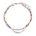 Nihaojewelry Schmuck Bhmische Buchstabenperlen mehrschichtige Halskette Grohandelpicture25