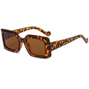 nihaojewelry fashion caramel color small square frame sunglasses wholesalepicture27