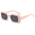 nihaojewelry fashion caramel color small square frame sunglasses wholesalepicture33