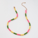 Nihaojewelry einfache Kontrastfarbe weiche Keramik geometrische Halskette Grohandel Schmuckpicture11