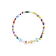 wholesale jewelry letters colorful bead necklace bracelet set Nihaojewelrypicture30