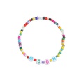 wholesale jewelry letters colorful bead necklace bracelet set Nihaojewelrypicture37