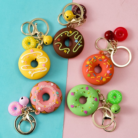 Nihaojewelry Accessoires en gros Creative Cartoon Cute Donuts Keychain NHQYF381686's discount tags