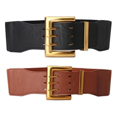 wholesale simple three pin buckle type wide belt wholesale