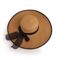 wholesale fashion bows big eaves sunshade straw hatpicture49