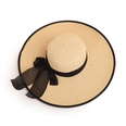 wholesale fashion bows big eaves sunshade straw hatpicture50