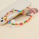 Nihaojewelry wholesale accessories acrylic colorful beads soft pottery fruit mobile phone chainpicture9
