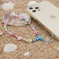 Nihaojewelry wholesale accessories shell starfish mixed color soft pottery mobile phone ropepicture11